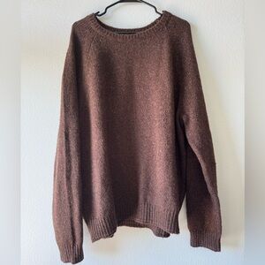 Banana Republic Brown Speckled Knit Sweater
